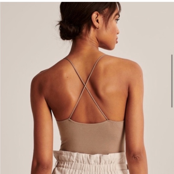 A&F Taupe Bodysuit - Picture 2 of 6